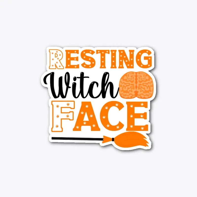 Halloween Resting Witch Face